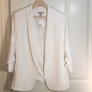 Versatile white blazer